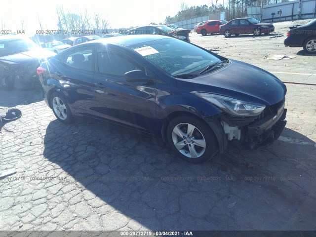 HYUNDAI ELANTRA 2012 5npdh4aexch096030