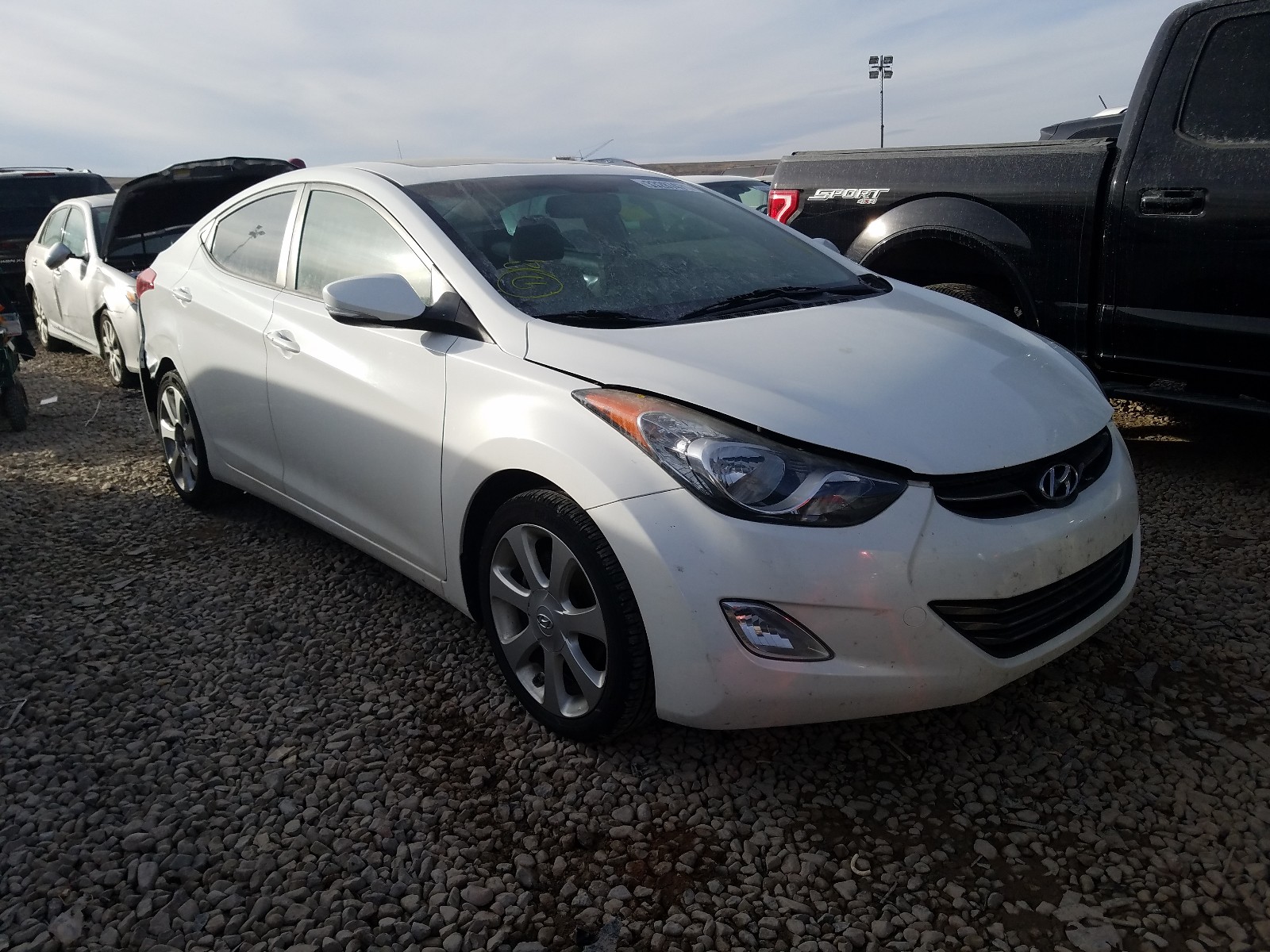 HYUNDAI ELANTRA GL 2012 5npdh4aexch107527