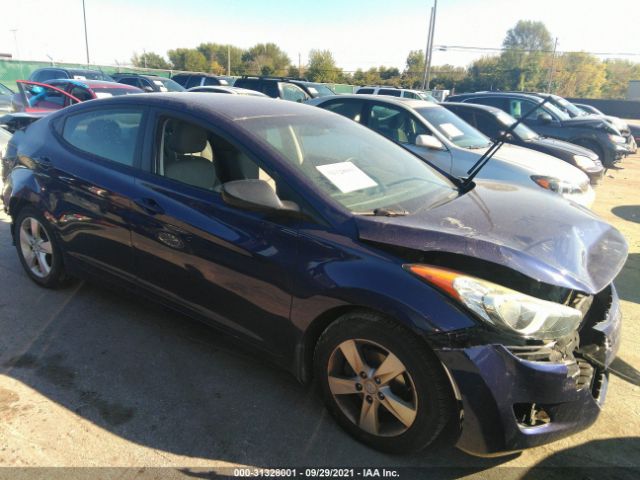 HYUNDAI ELANTRA 2012 5npdh4aexch120147