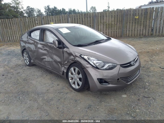 HYUNDAI ELANTRA 2012 5npdh4aexch121332