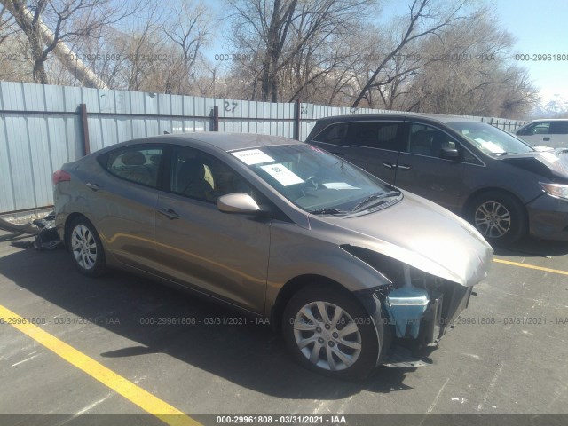 HYUNDAI ELANTRA 2013 5npdh4aexdh161461