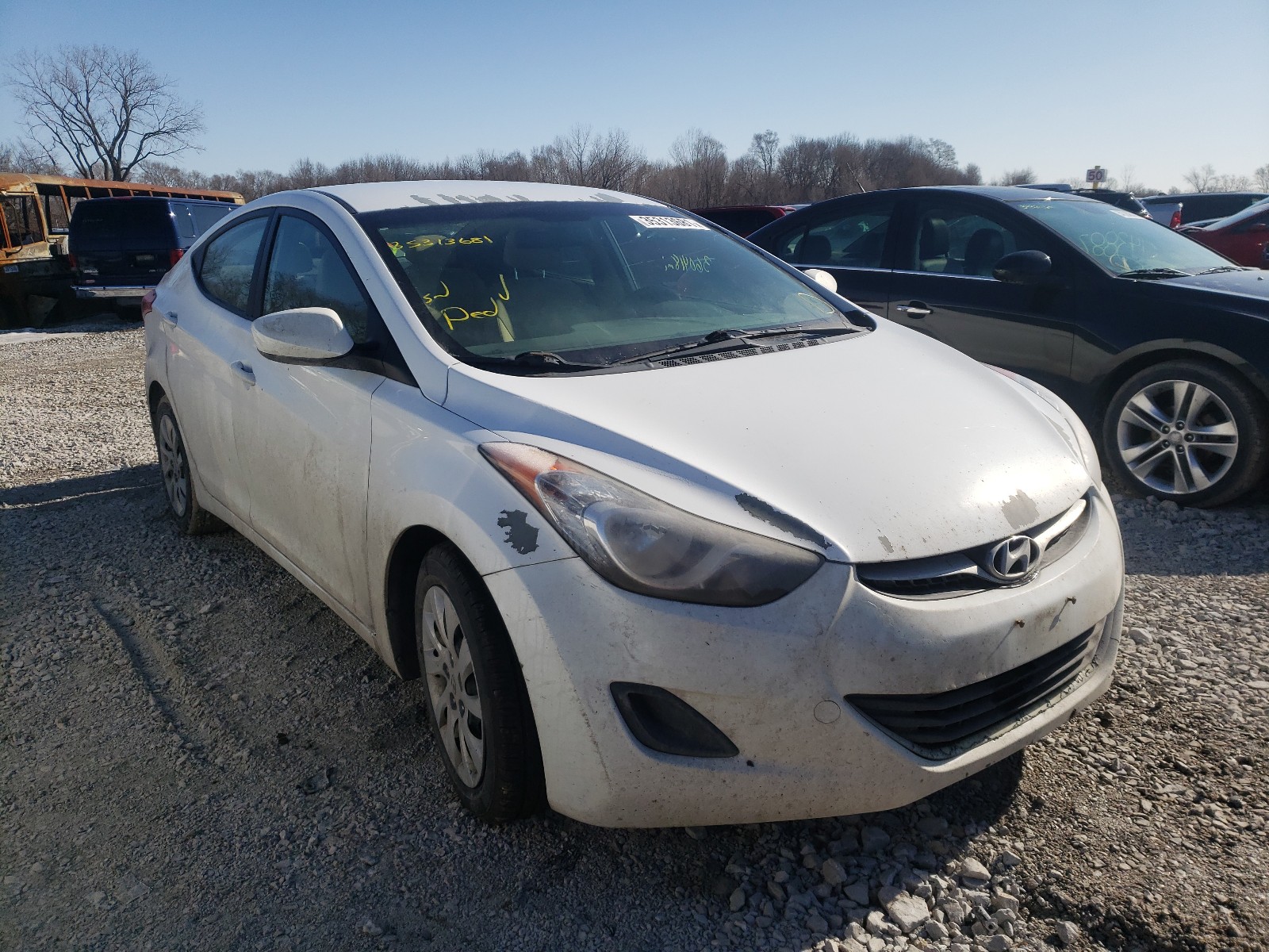 HYUNDAI ELANTRA GL 2013 5npdh4aexdh180205