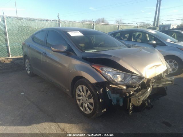 HYUNDAI ELANTRA 2013 5npdh4aexdh196081