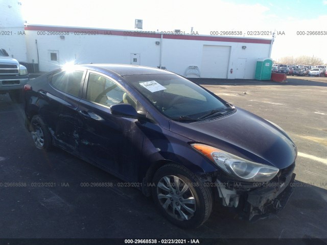 HYUNDAI ELANTRA 2013 5npdh4aexdh203921