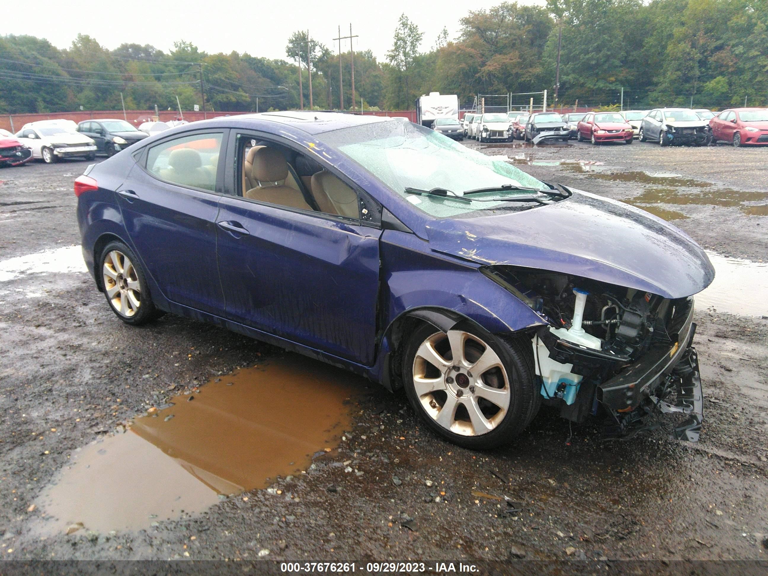 HYUNDAI ELANTRA 2013 5npdh4aexdh227698