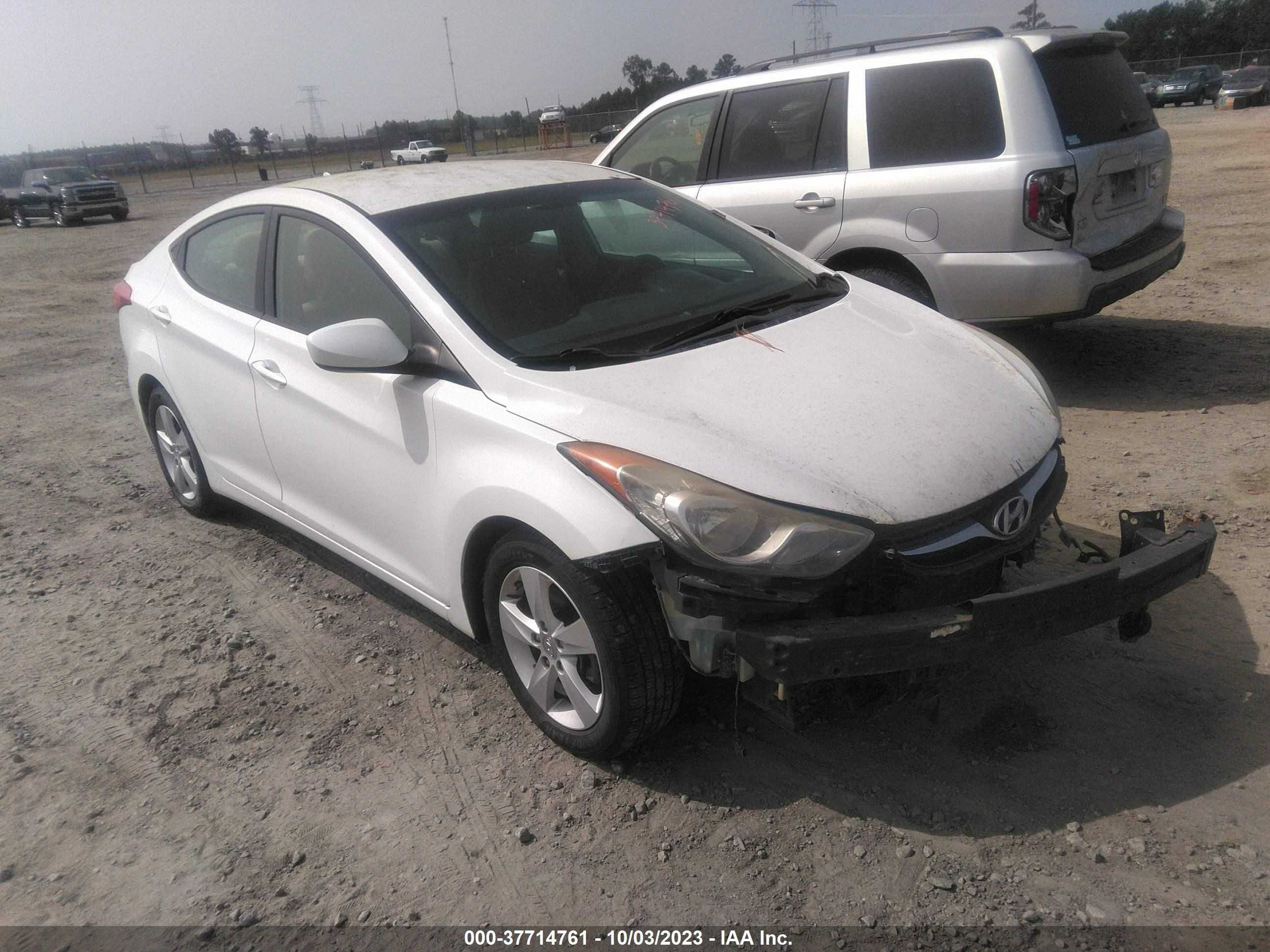 HYUNDAI ELANTRA 2013 5npdh4aexdh242668