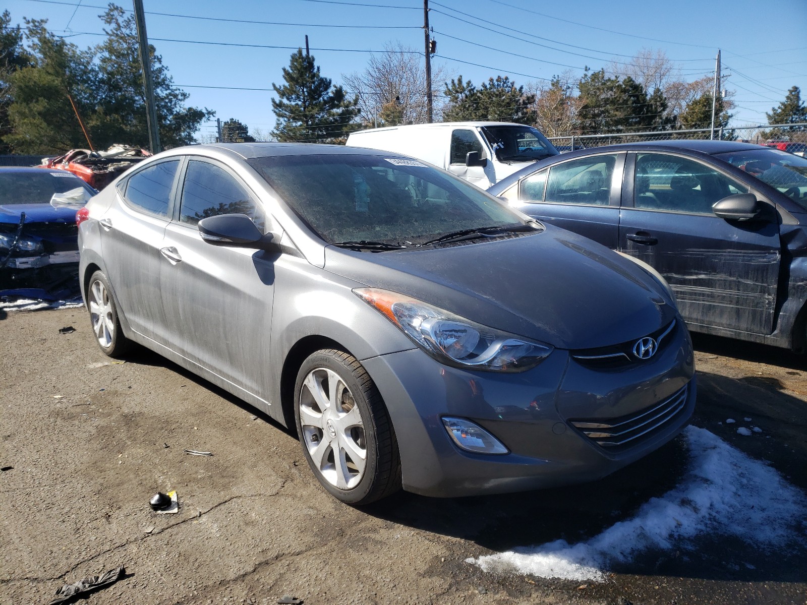 HYUNDAI ELANTRA GL 2013 5npdh4aexdh248714