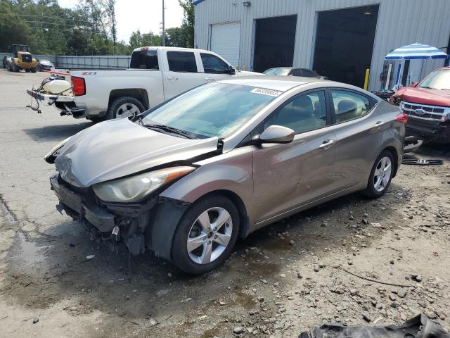 HYUNDAI ELANTRA GL 2013 5npdh4aexdh259647