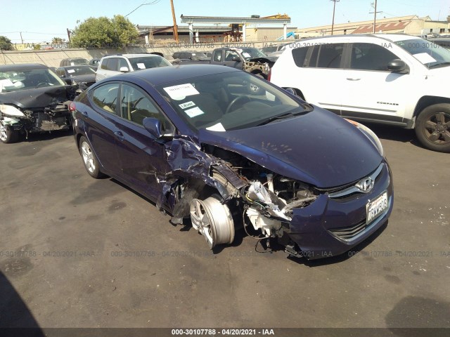 HYUNDAI ELANTRA 2013 5npdh4aexdh282393