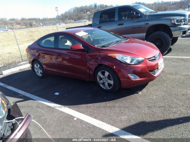 HYUNDAI ELANTRA 2013 5npdh4aexdh311293