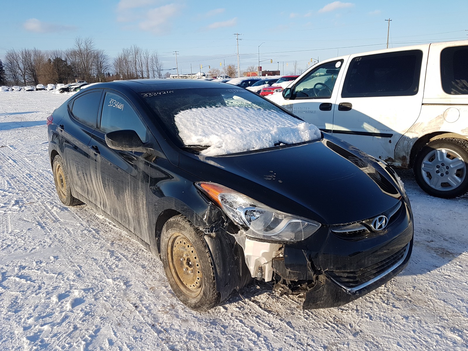 HYUNDAI ELANTRA GL 2013 5npdh4aexdh315456