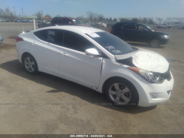 HYUNDAI ELANTRA 2013 5npdh4aexdh334833