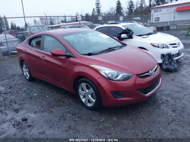 HYUNDAI ELANTRA 2013 5npdh4aexdh340549