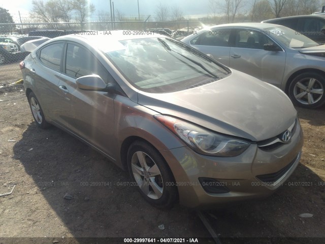 HYUNDAI ELANTRA 2013 5npdh4aexdh346450