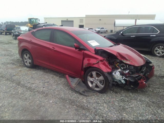 HYUNDAI ELANTRA 2013 5npdh4aexdh351812