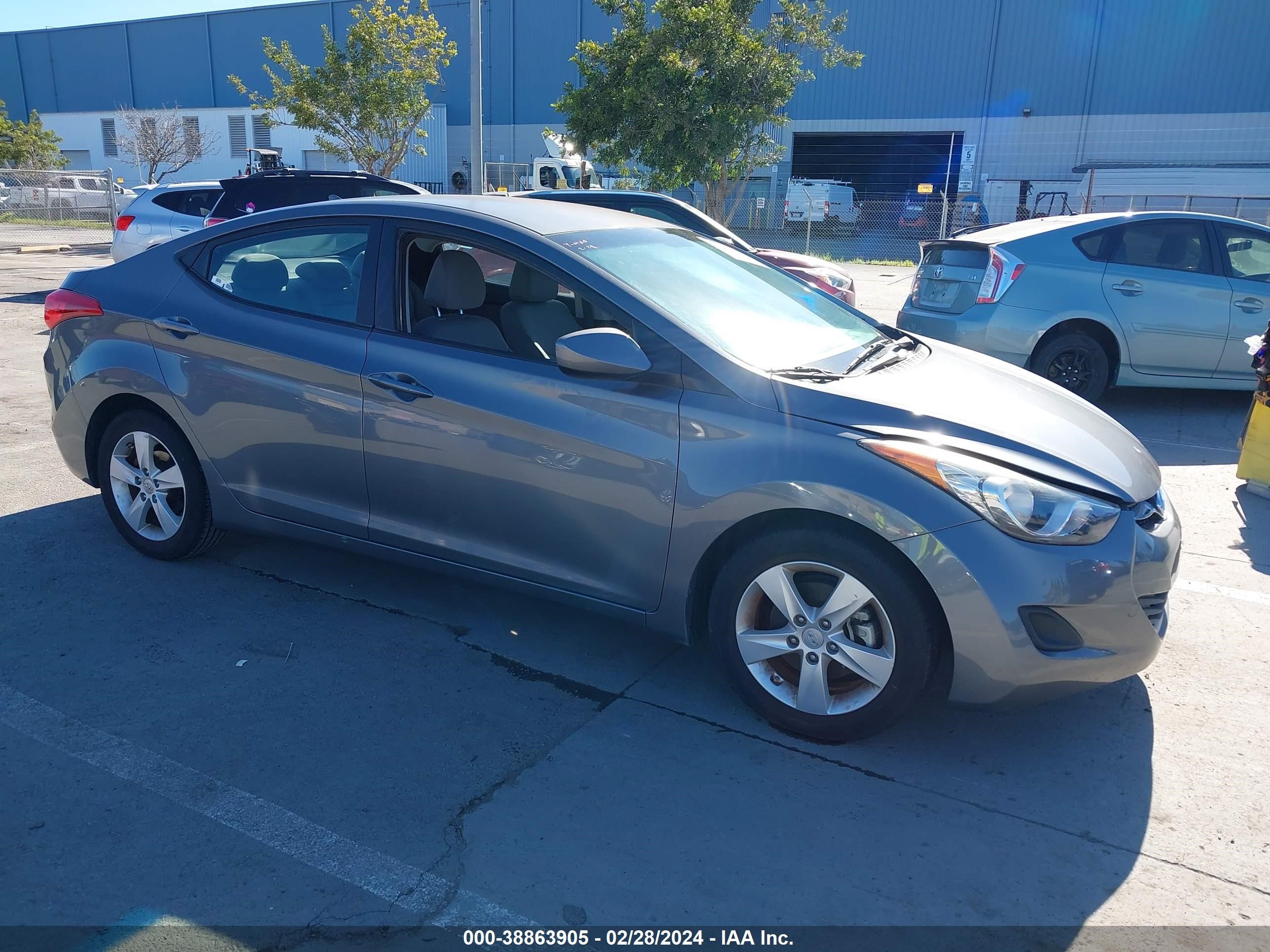 HYUNDAI ELANTRA 2013 5npdh4aexdh364348