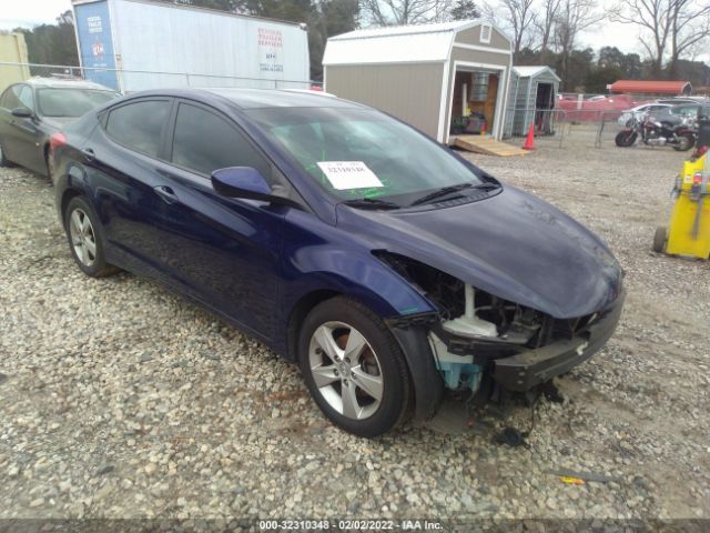 HYUNDAI ELANTRA 2013 5npdh4aexdh374071