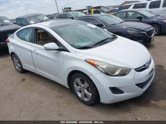 HYUNDAI ELANTRA 2013 5npdh4aexdh380307