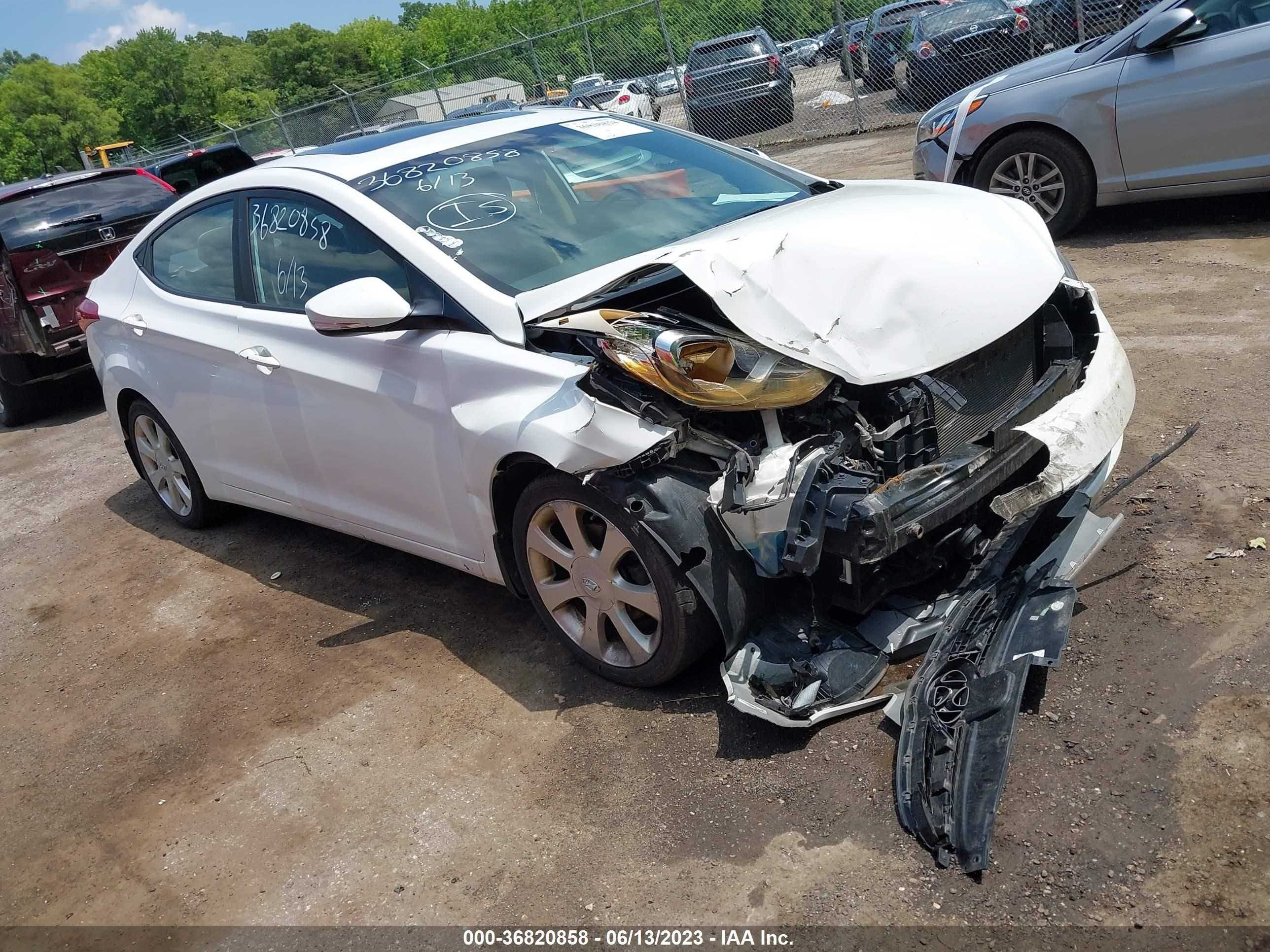 HYUNDAI ELANTRA 2013 5npdh4aexdh391646