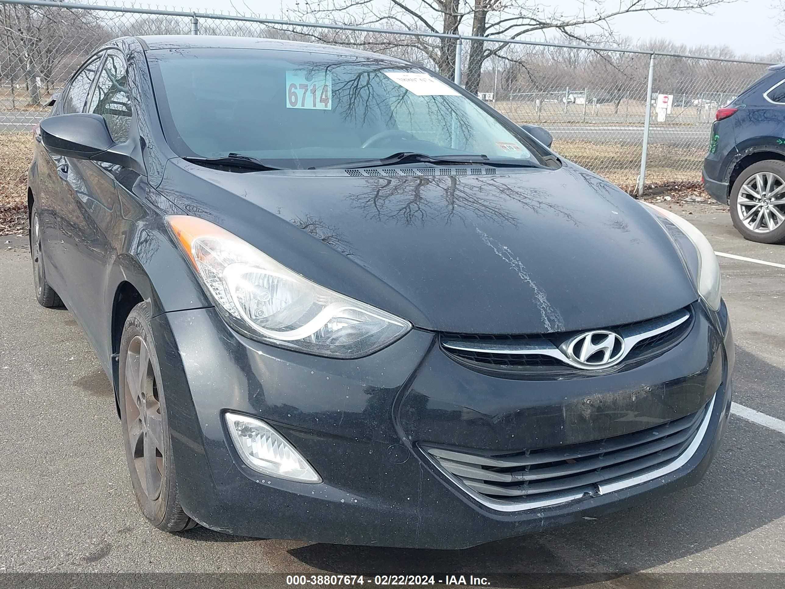 HYUNDAI ELANTRA 2013 5npdh4aexdh406274