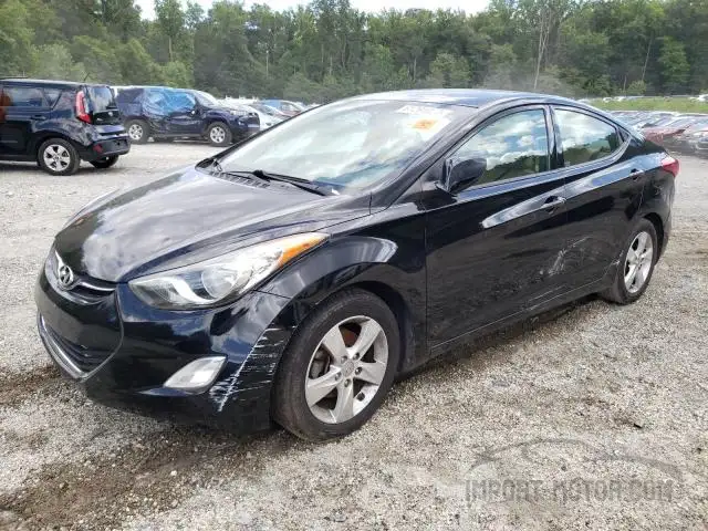 HYUNDAI ELANTRA 2013 5npdh4aexdh410275