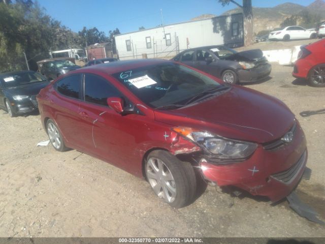 HYUNDAI ELANTRA 2013 5npdh4aexdh424483