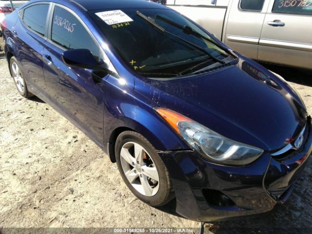 HYUNDAI ELANTRA 2013 5npdh4aexdh430882