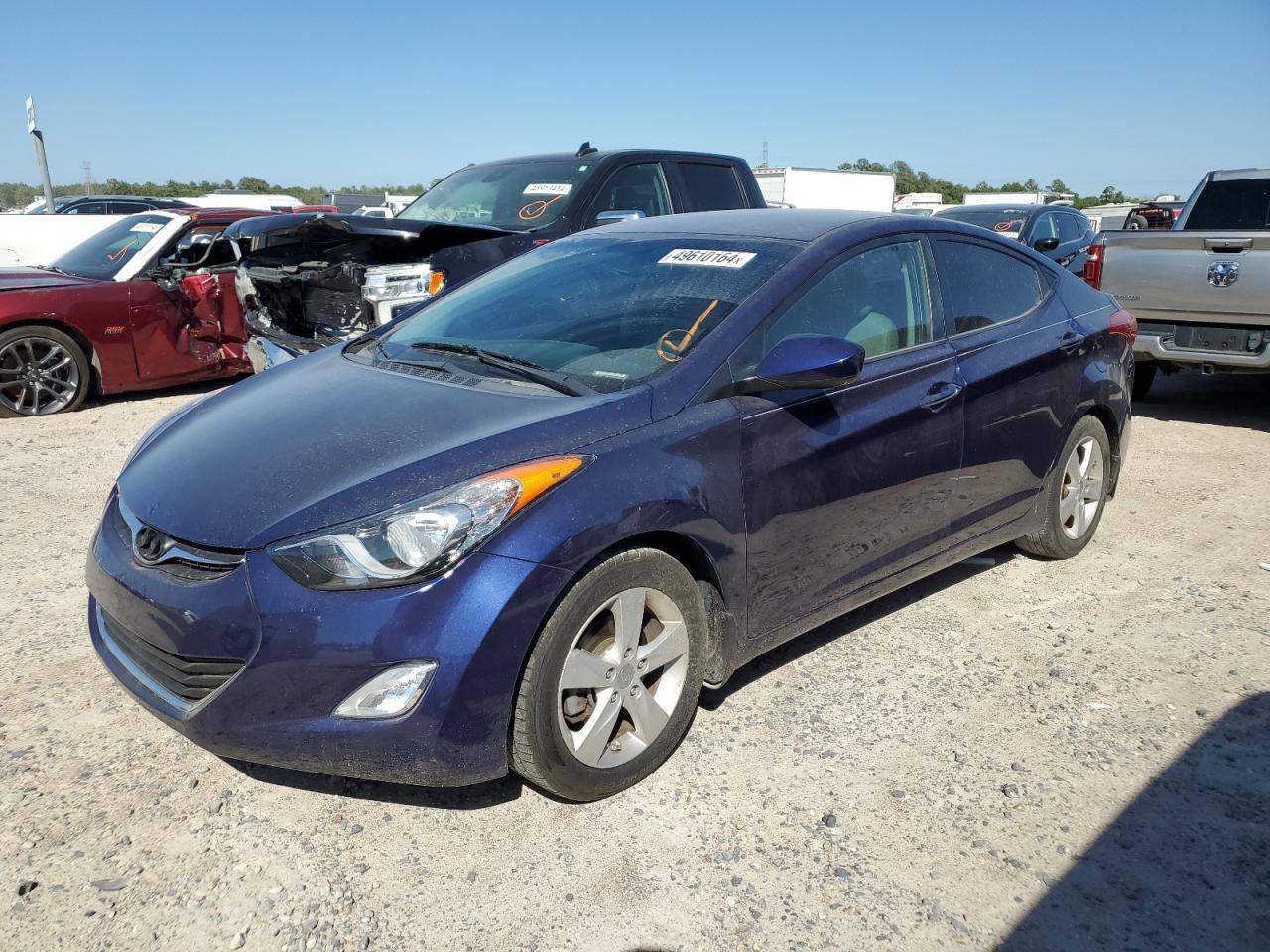 HYUNDAI ELANTRA 2013 5npdh4aexdh433877