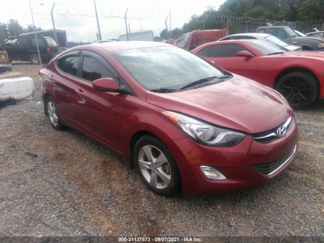 HYUNDAI ELANTRA 2013 5npdh4aexdh437315