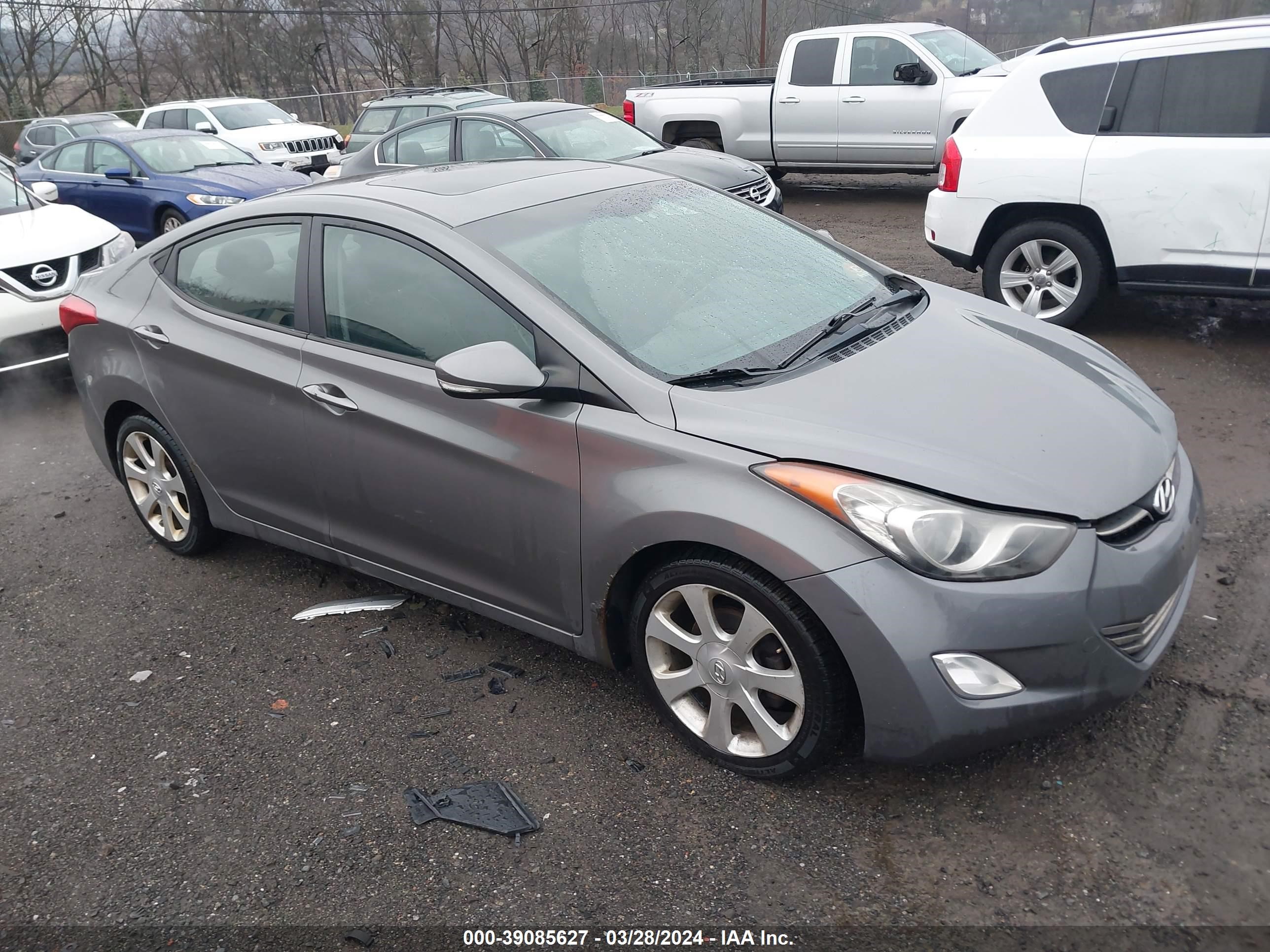 HYUNDAI ELANTRA 2013 5npdh4aexdh454387