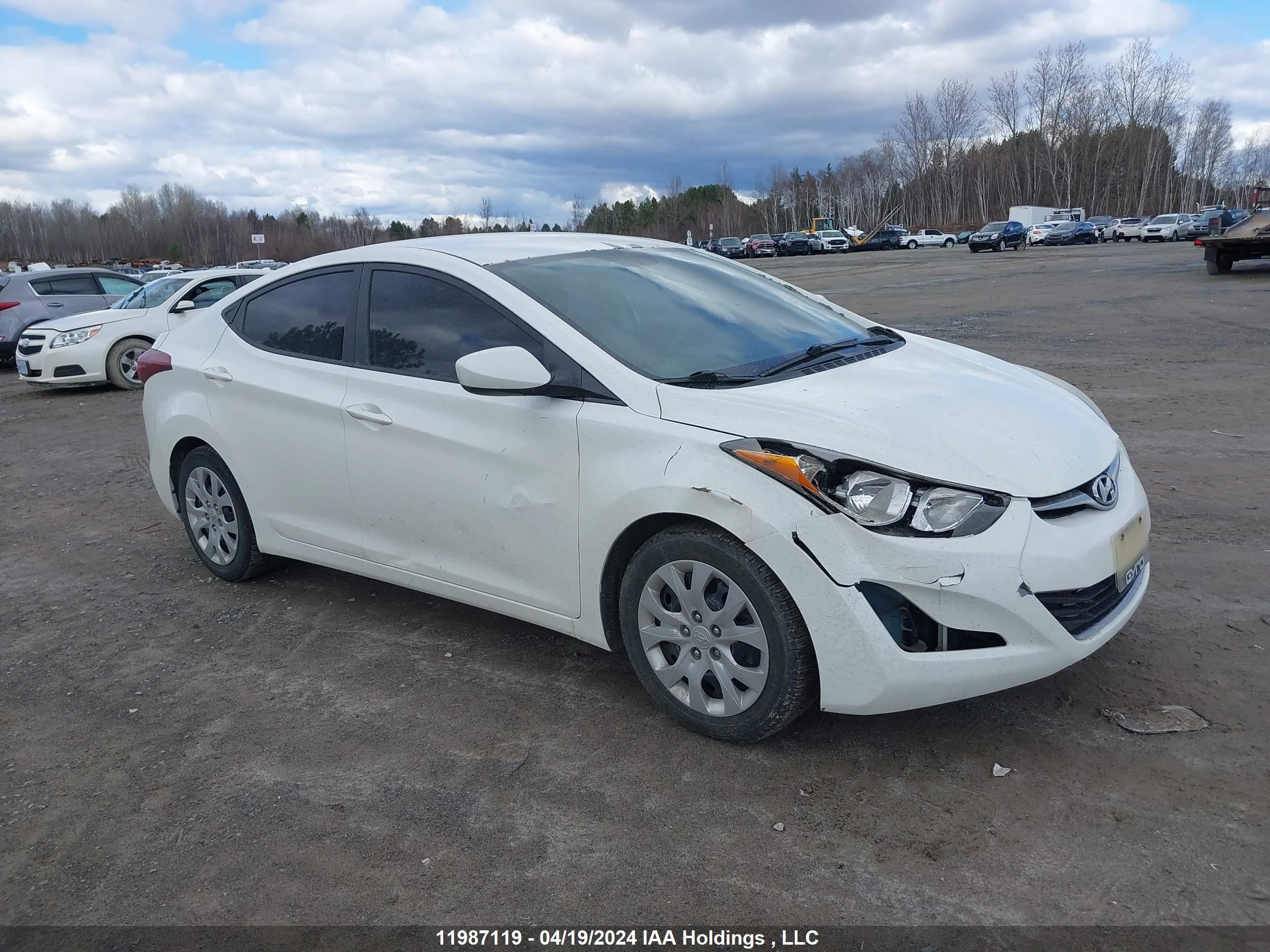 HYUNDAI ELANTRA 2014 5npdh4aexeh457064