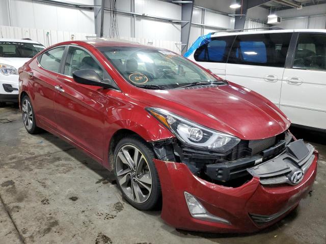 HYUNDAI ELANTRA SE 2014 5npdh4aexeh458554