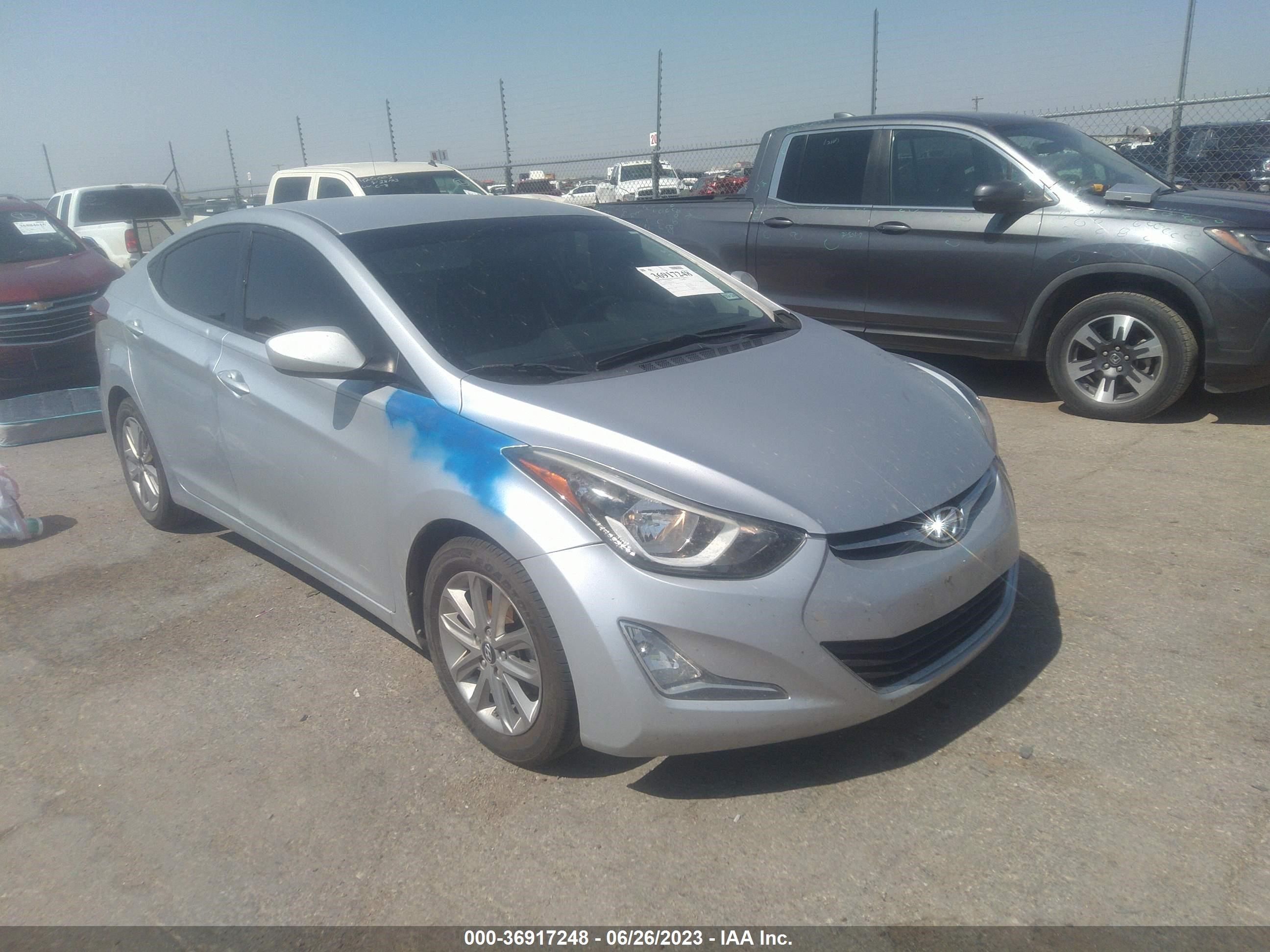 HYUNDAI ELANTRA 2014 5npdh4aexeh458909