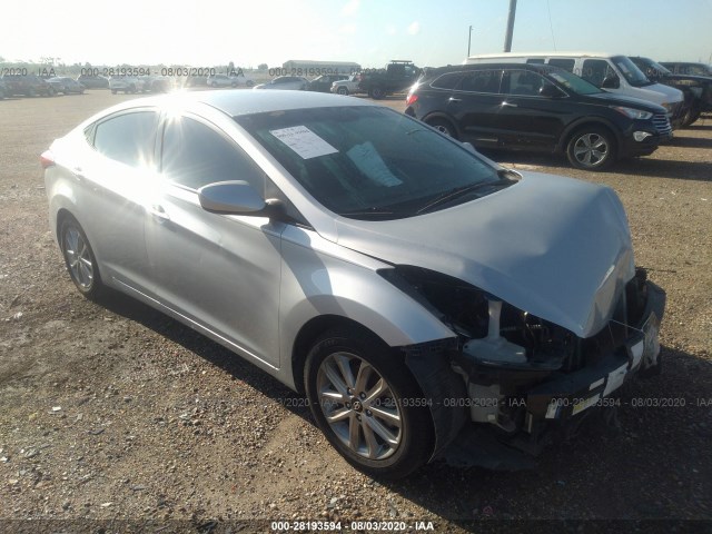 HYUNDAI ELANTRA 2014 5npdh4aexeh458912