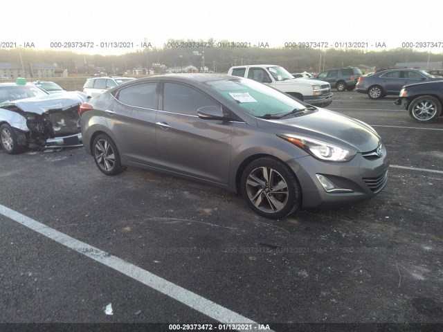 HYUNDAI ELANTRA 2014 5npdh4aexeh462734