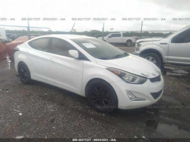 HYUNDAI ELANTRA 2014 5npdh4aexeh463253