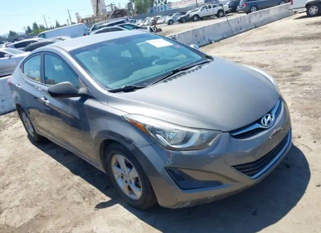 HYUNDAI ELANTRA 2014 5npdh4aexeh463740