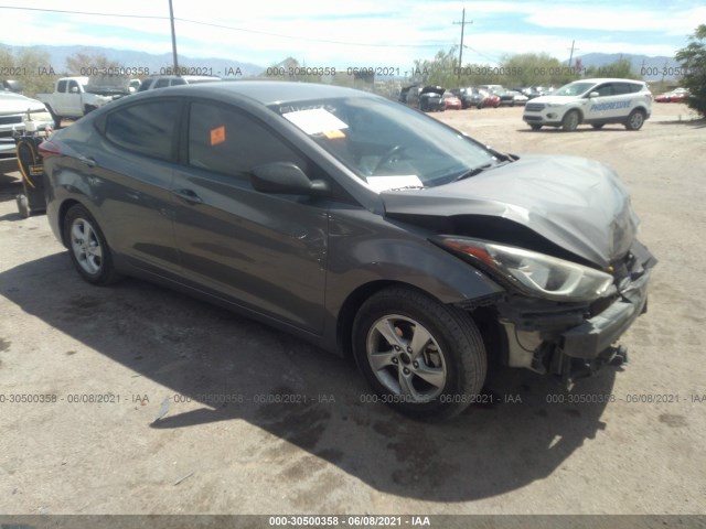 HYUNDAI ELANTRA 2014 5npdh4aexeh463768