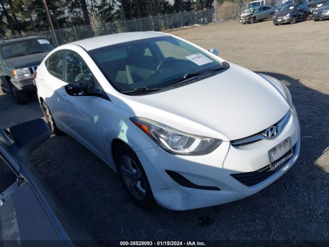 HYUNDAI ELANTRA 2014 5npdh4aexeh465259