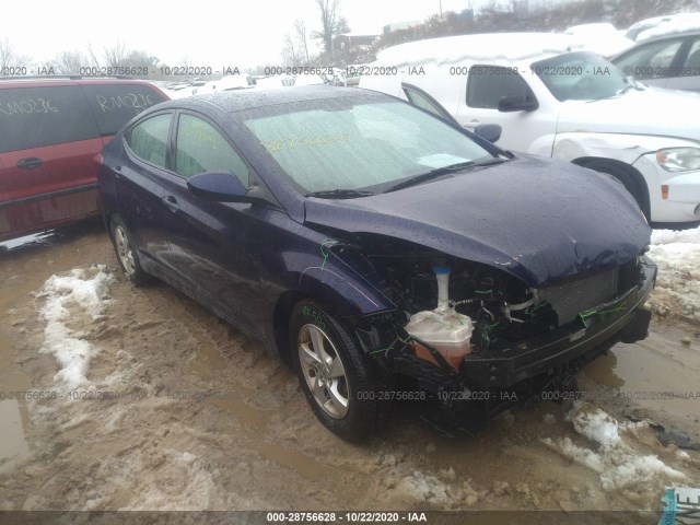 HYUNDAI ELANTRA 2014 5npdh4aexeh465844