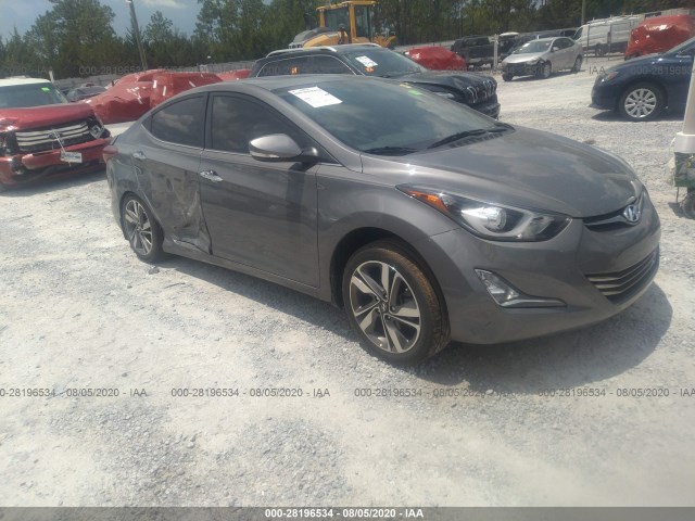 HYUNDAI ELANTRA 2014 5npdh4aexeh467481