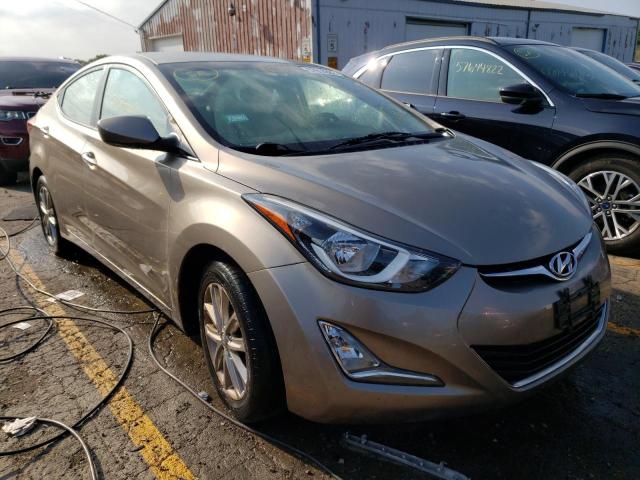 HYUNDAI ELANTRA SE 2014 5npdh4aexeh467738