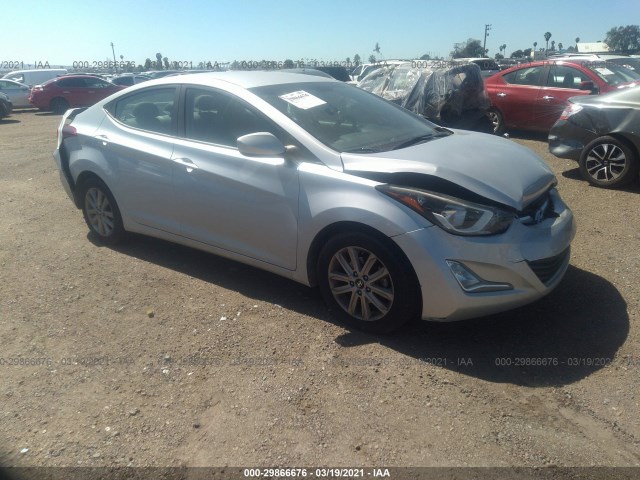 HYUNDAI ELANTRA 2014 5npdh4aexeh469795