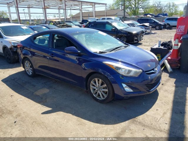 HYUNDAI ELANTRA 2014 5npdh4aexeh470025