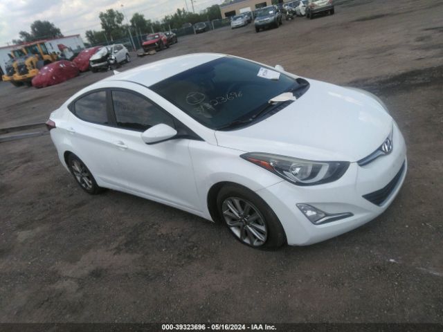 HYUNDAI ELANTRA 2014 5npdh4aexeh471725