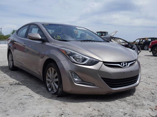 HYUNDAI ELANTRA SE 2014 5npdh4aexeh471790