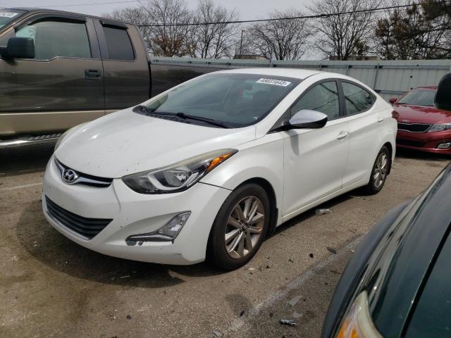 HYUNDAI ELANTRA SE 2014 5npdh4aexeh473278