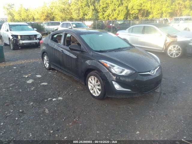 HYUNDAI ELANTRA 2014 5npdh4aexeh474057