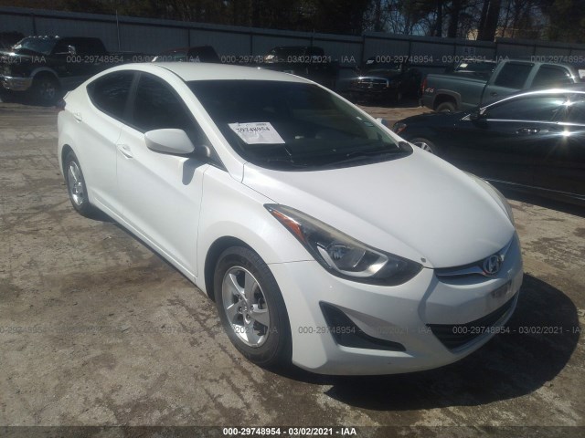 HYUNDAI ELANTRA 2014 5npdh4aexeh474544