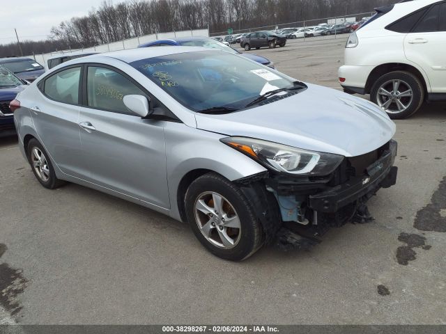 HYUNDAI ELANTRA 2014 5npdh4aexeh476388